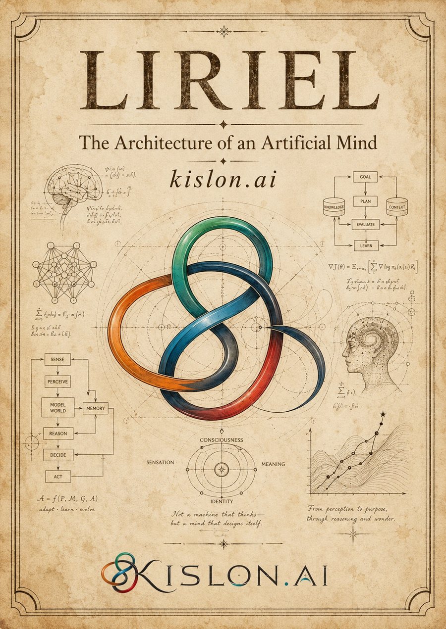 Cover of Liriel: The Architecture of an Artificial Mind