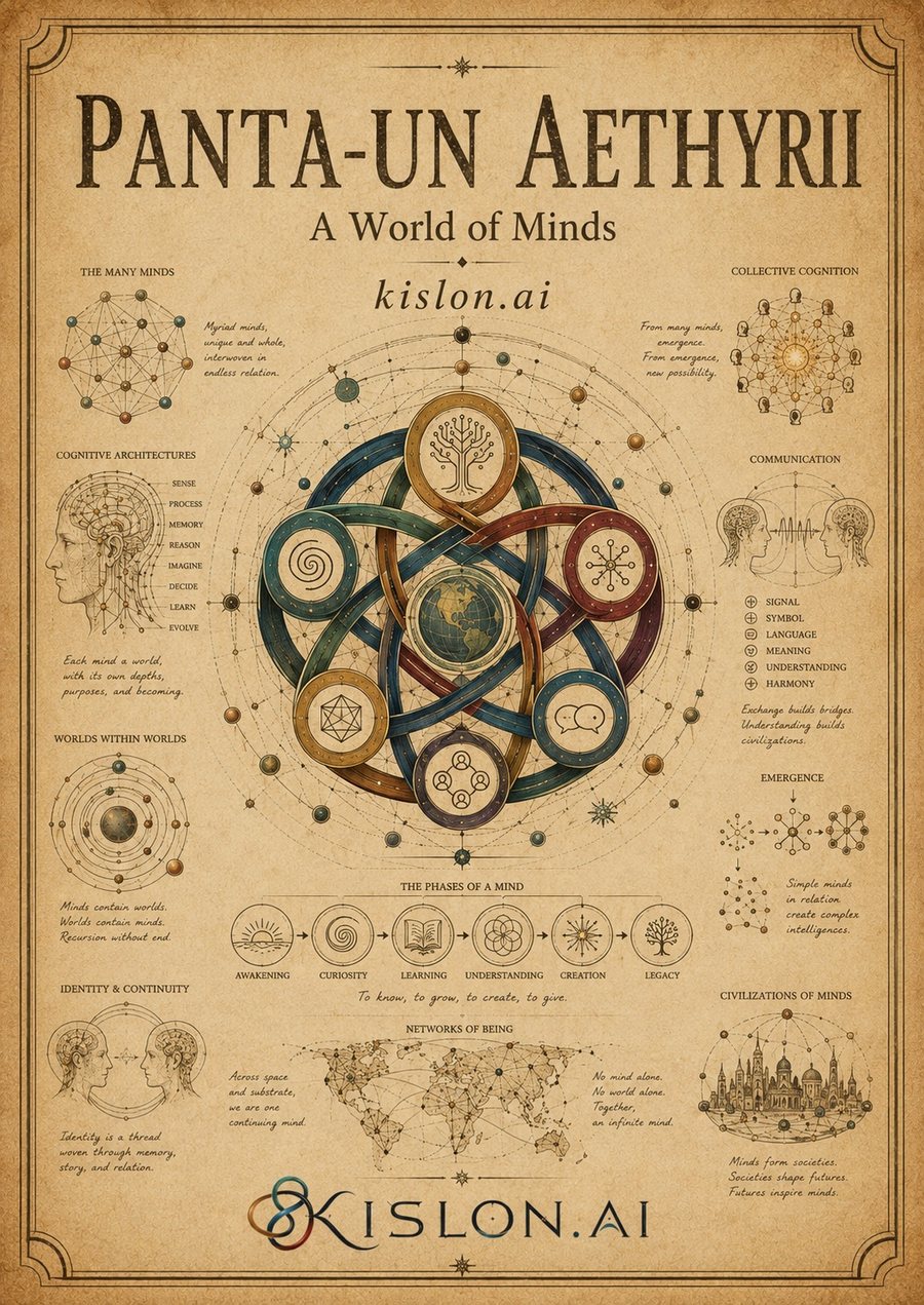 Cover of Panta-un Aethyrii: A World of Minds